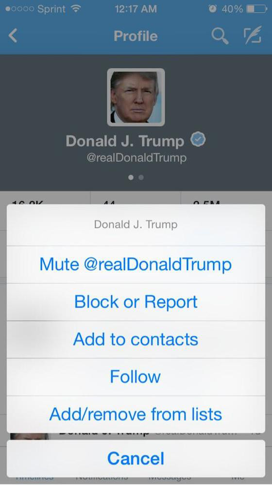 Twitter mute Twitter mute